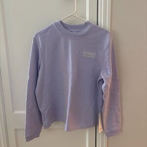 lululemon athletica Purple Long Sleeve Sweatshirt
